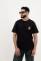 Picture of Your Highness Stylish Black Graphic T-Shirt Men
