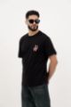 Picture of Your Highness Stylish Black Graphic T-Shirt Men