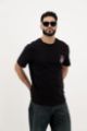 Picture of Your Highness Stylish Black Graphic T-Shirt Men