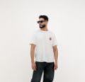 Picture of Your Highness Stylish White Graphic T-Shirt Men