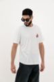 Picture of Your Highness Stylish White Graphic T-Shirt Men