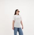 Picture of Your Highness Stylish White Graphic T-Shirt Women