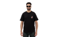 Picture of Your Highness Stylish Black Graphic T-Shirt Men
