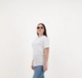 Picture of Women’s Mist & White Plain T-Shirt – Soft Cotton Regular Fit | Basic T-Shirts Women’s Casual Style